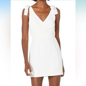 Amanda Uprichard White Sleeveless allora Dress